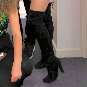 Over the knee boots— Steve Madden